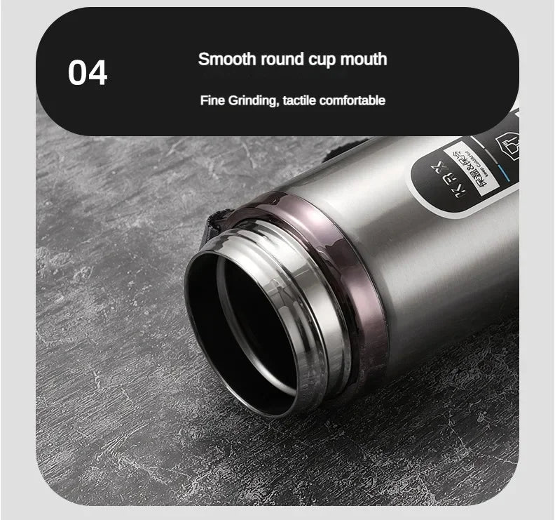 Elegance in Steel – Smart Thermal Bottle