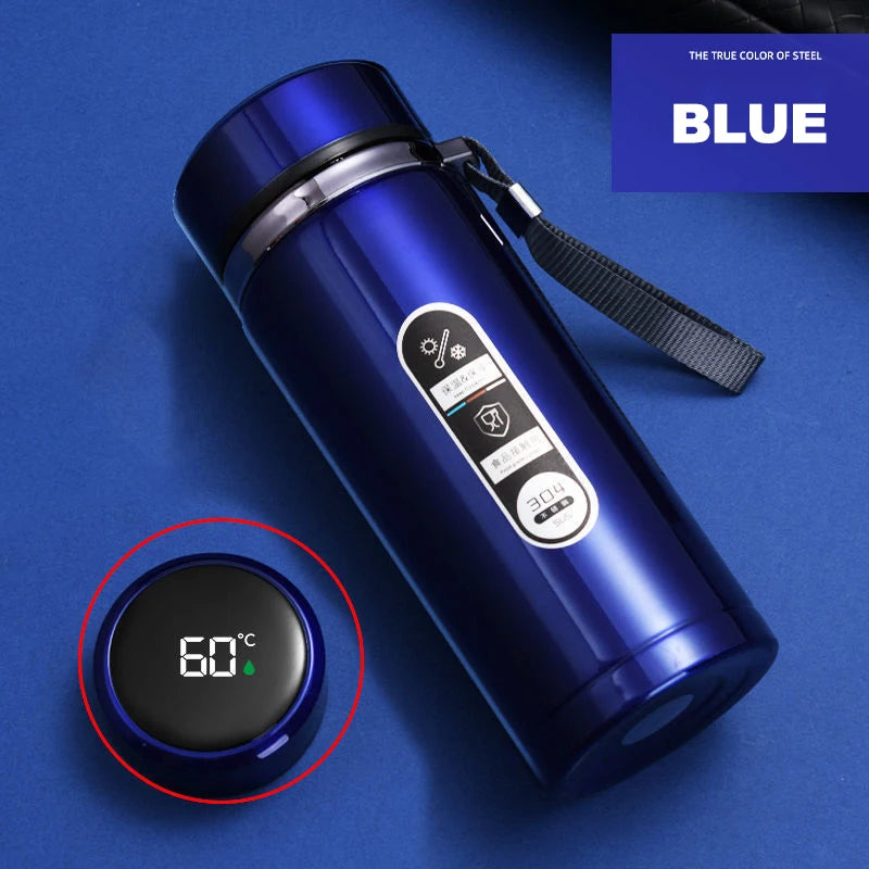 Elegance in Steel – Smart Thermal Bottle