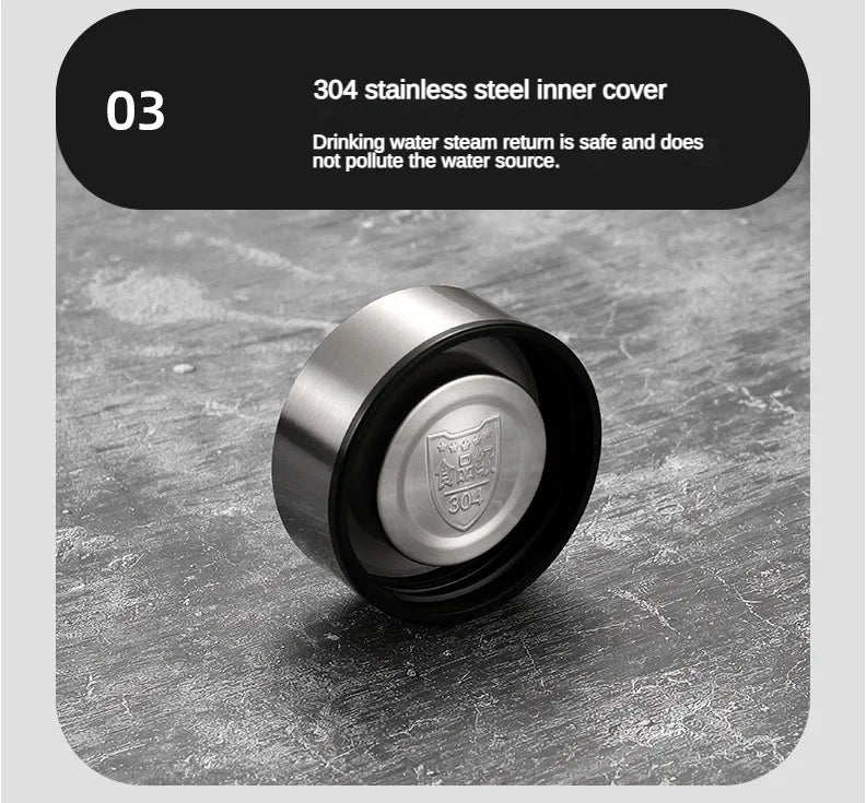 Elegance in Steel – Smart Thermal Bottle